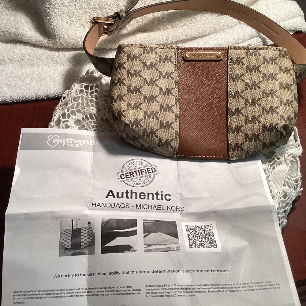 Michael Kors belt bag Fannie pack S\M waist pouch